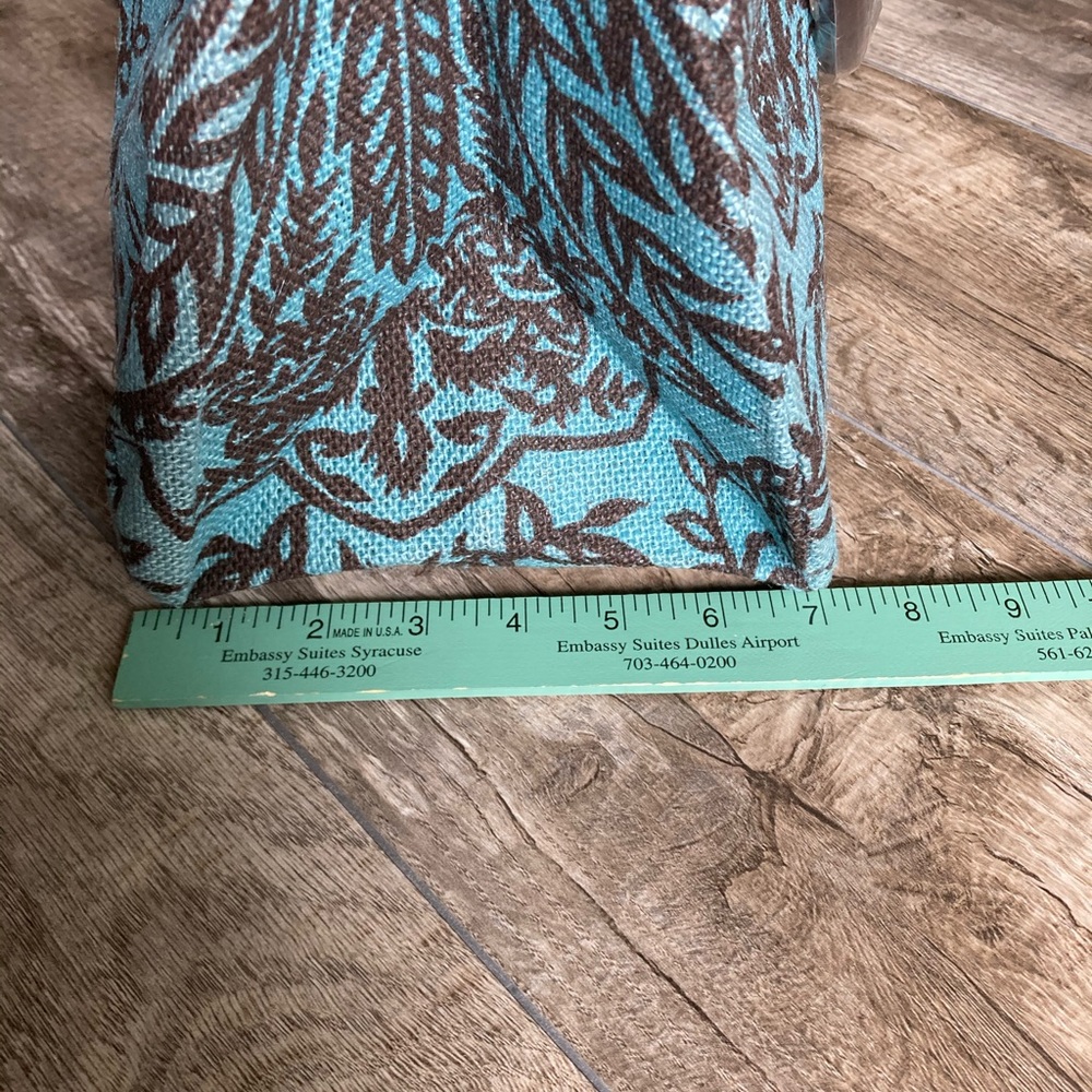 Murval Floral Jute Tote Bag - Picture 11 of 12